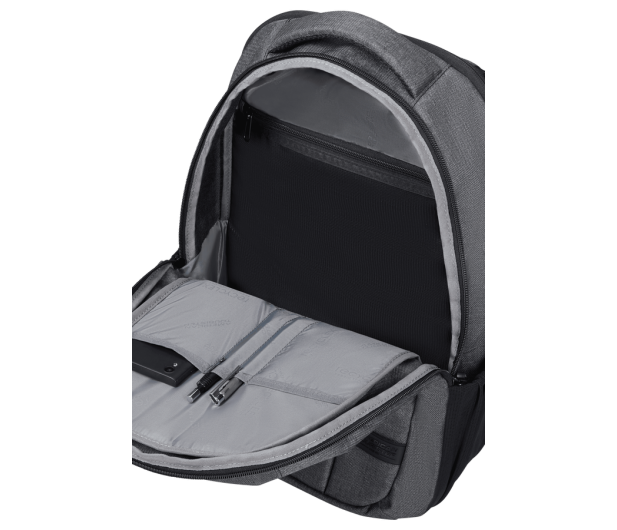 AMERICAN TOURISTER Plecak na laptopa 17.3 cali Streethero szary melanż 218518 - 1144025 - zdjęcie 2